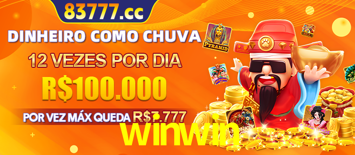 Banner do programa de recompensas Recomende para amigos do winwin, detalhando os bônus por convidar amigos, com prêmios que chegam a R$288.888.