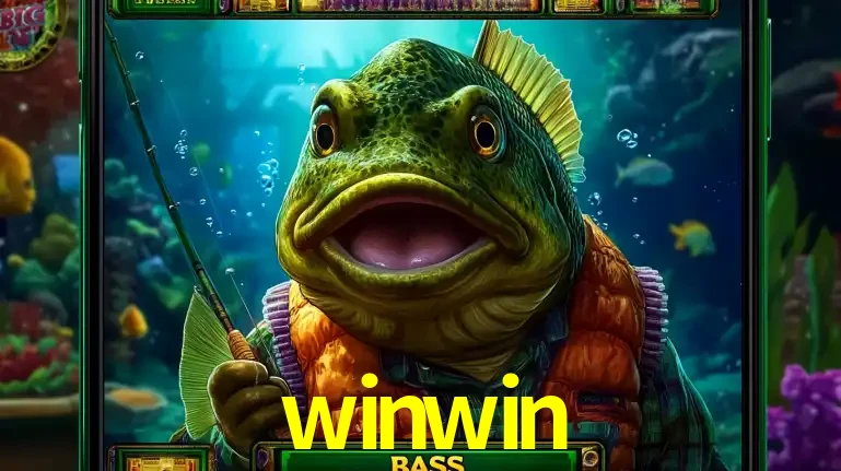 Personagem de peixe pescador do popular jogo de slot com tema de pescaria, uma das emocionantes opções de caça-níqueis para jogar e ganhar no cassino winwin.