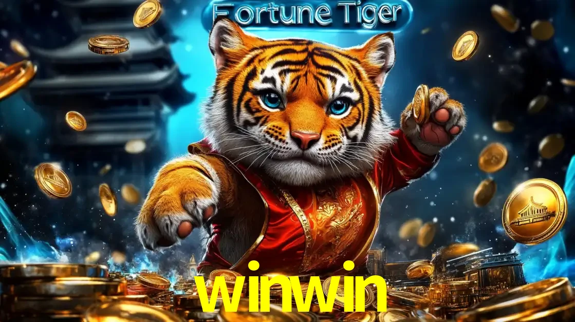 Imagem promocional do jogo de slot Fortune Tiger, com um tigre majestoso em traje tradicional cercado por uma fortuna em moedas de ouro, disponível agora no cassino winwin.